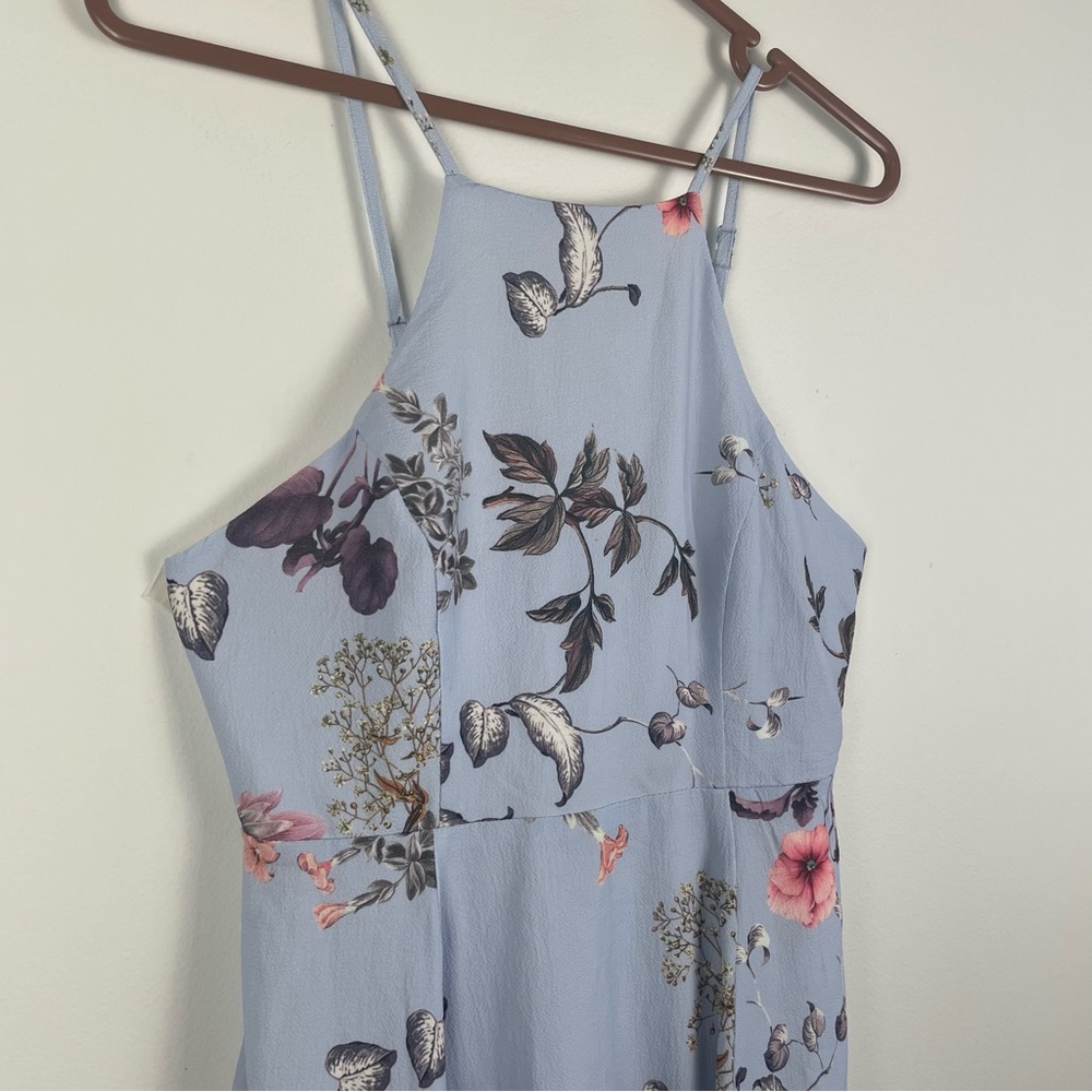 Jean Machine Blue Floral Dress